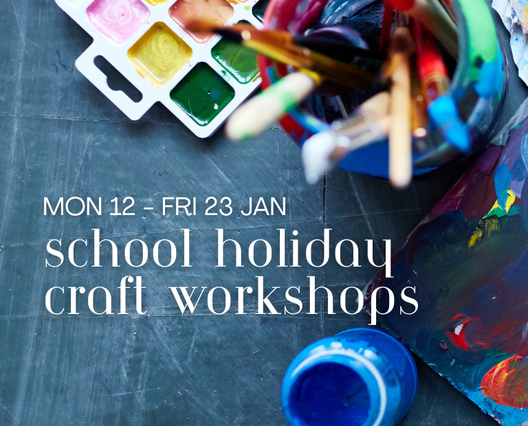School Holiday Craft Workshops