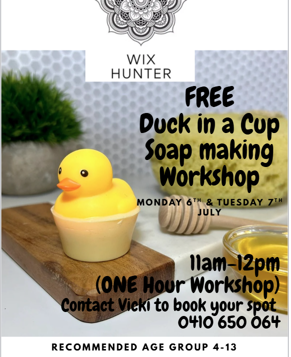 Duck in a Cup Soap Workshop
